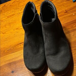 Dansko leather Black Ankle Boots sx40